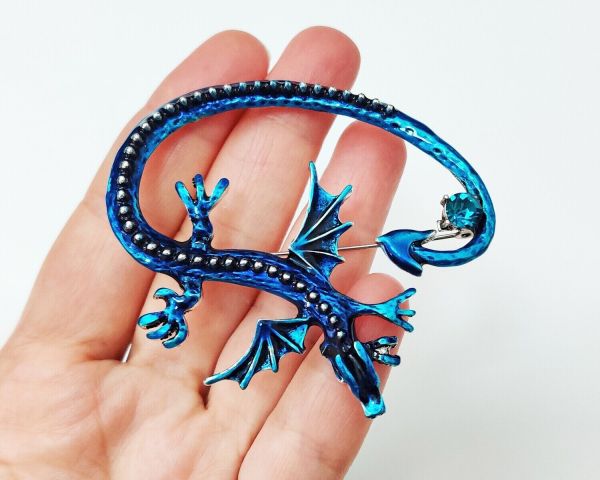 Brooch Year of the Dragon