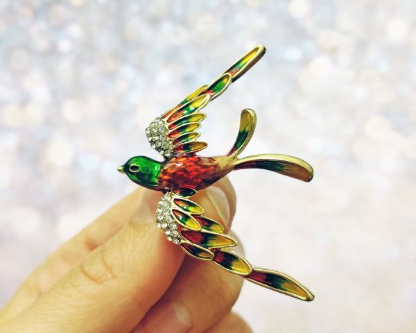 Brooch Swallow