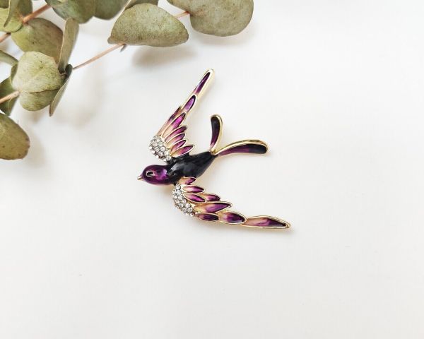 Brooch Swallow