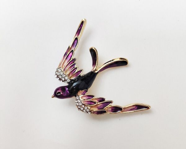 Brooch Swallow