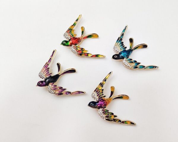 Brooch Swallow