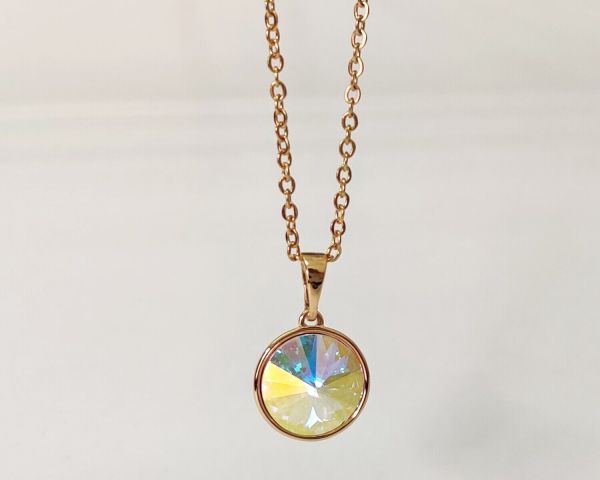 Pendant with Swarovski crystals