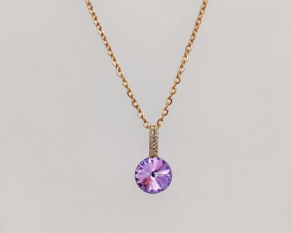 Pendant with Swarovski crystals