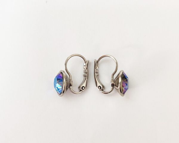 Earrings with Swarovski crystals