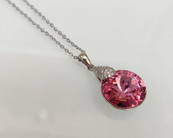 Pendant with Swarovski crystals