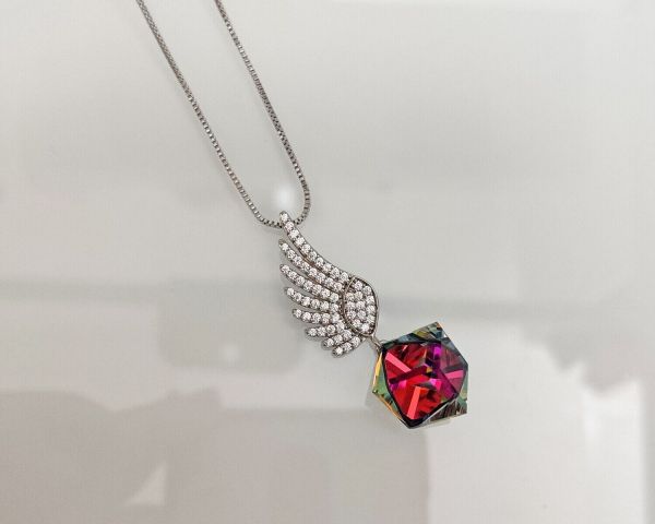 Pendant with Swarovski crystals