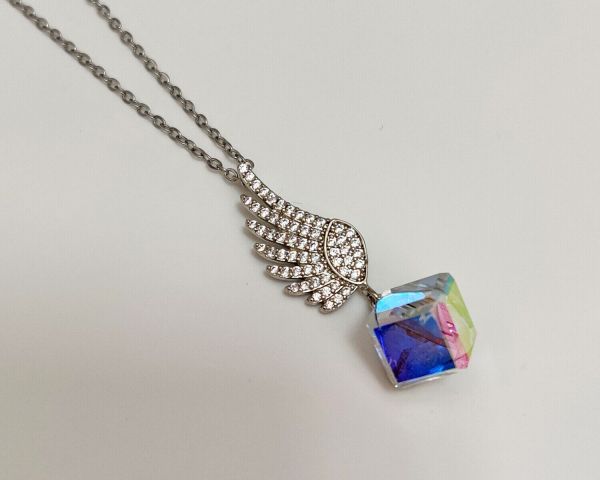 Pendant with Swarovski crystals