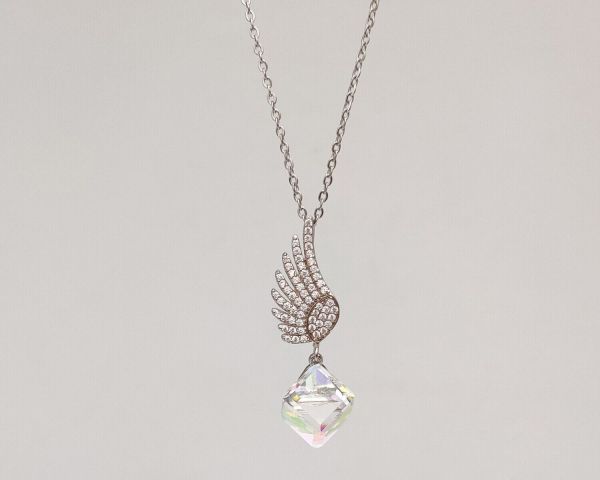 Pendant with Swarovski crystals