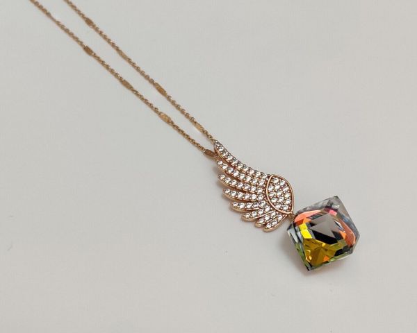 Pendant with Swarovski crystals