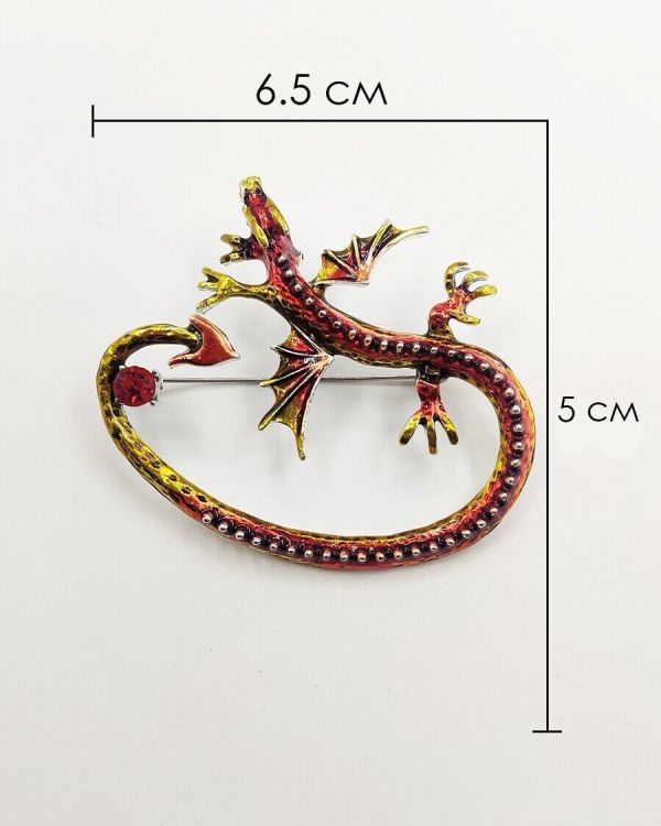 Brooch Year of the Dragon