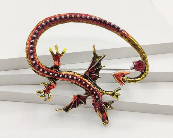 Brooch Year of the Dragon