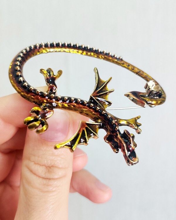 Brooch Year of the Dragon