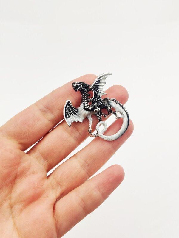 Brooch Metal Dragon