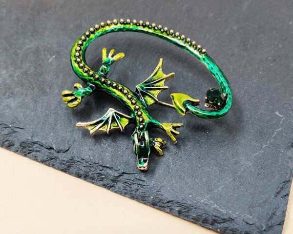 Brooch Year of the Dragon