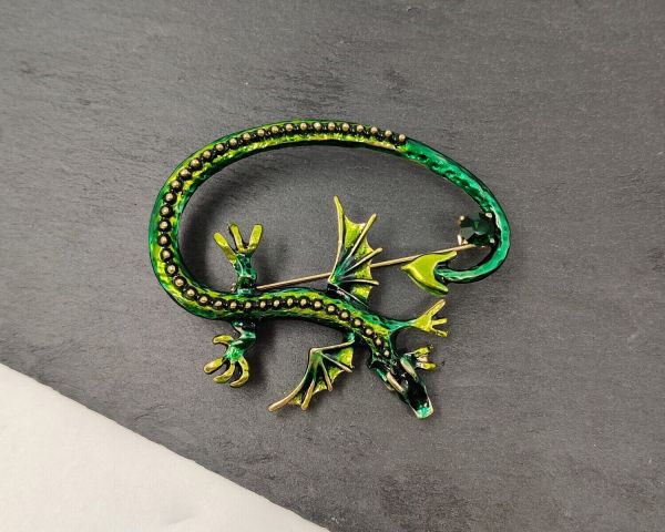 Brooch Year of the Dragon